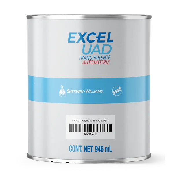 Transparente Automotriz Excel Uad 946ml Sherwin Williams