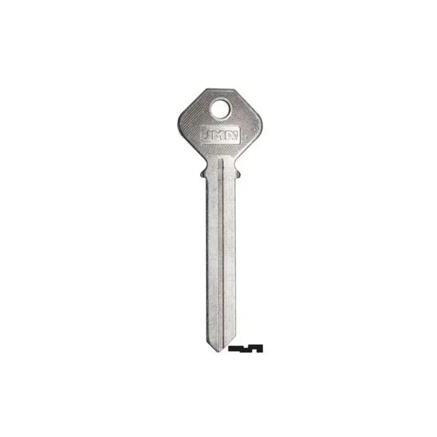 Paquete 10 Piezas Llave Niquelada Residencial Phi-52l