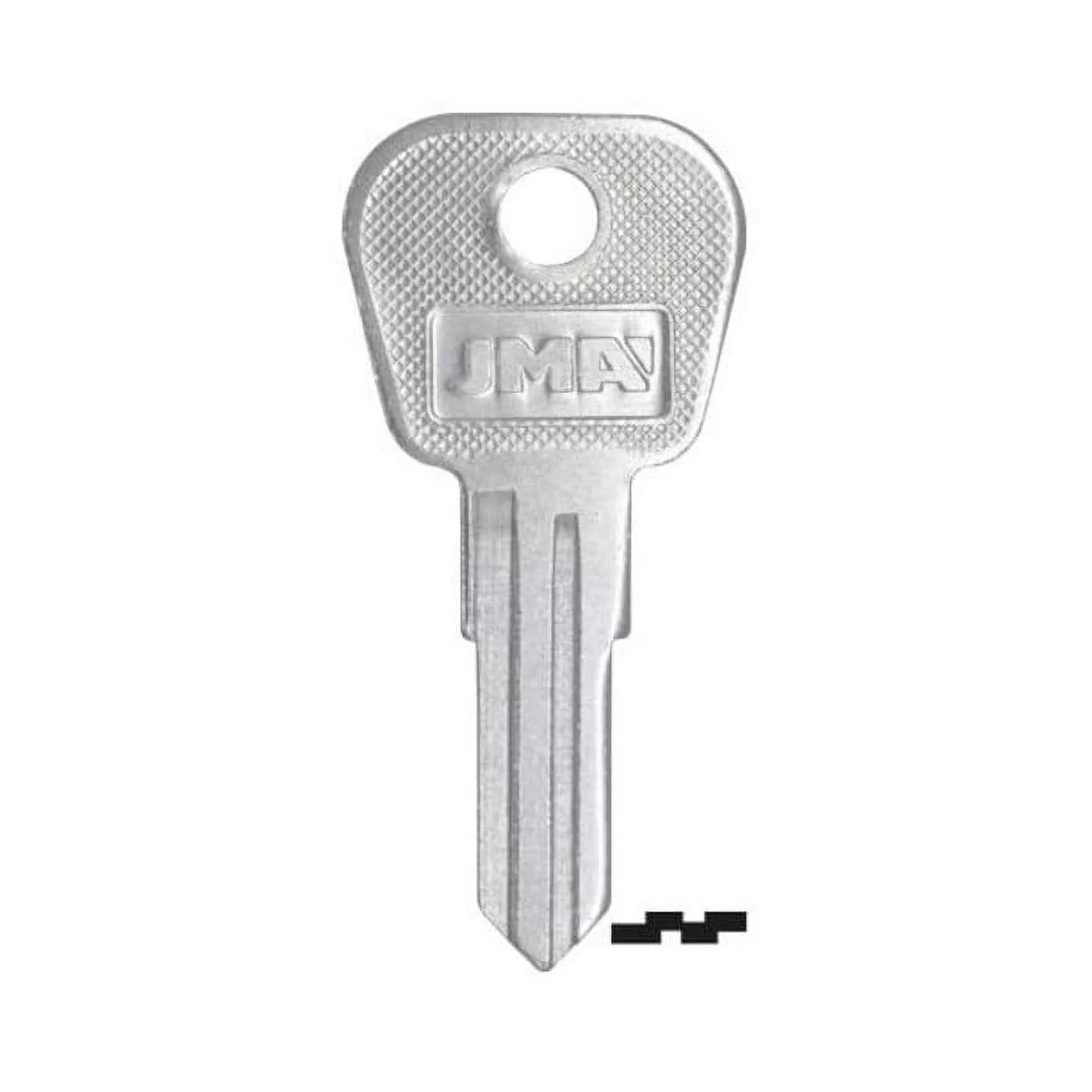 Paquete 10 Piezas Llave Niquelada Residencial AUS-6D
