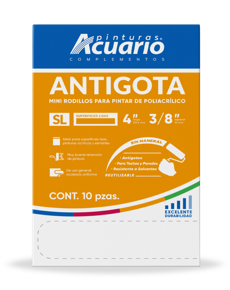 MINI FELPAS DE 4" ANTIGOTA ACUARIO.