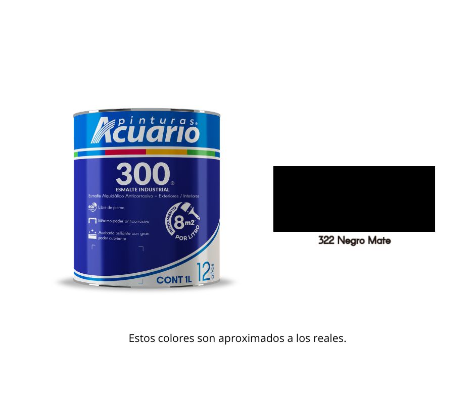 Esmalte 300 Acuario 1 Lt.
