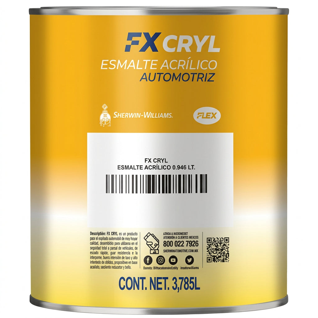 Esmalte Flex Cryl 4 Lt.