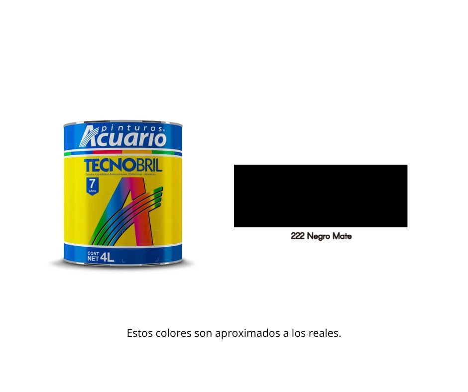 Esmalte Tecnobril Acuario 4 Lt.