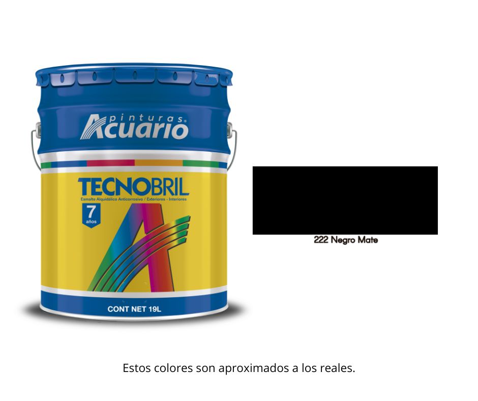 Esmalte Tecnobril Acuario 19 Lt.