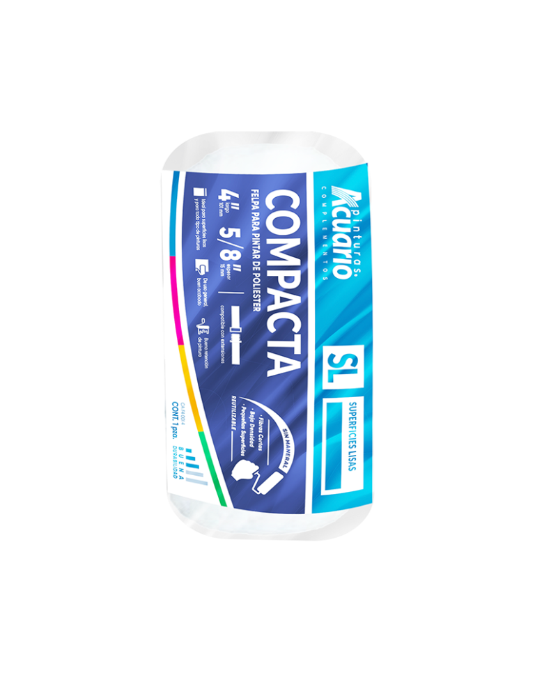 FELPA 4" COMPACTA.
