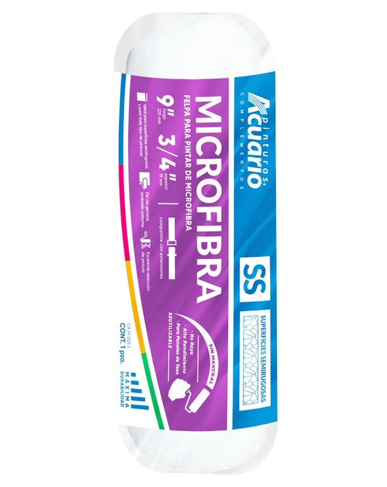 FELPA 9" MICROFIBRA.