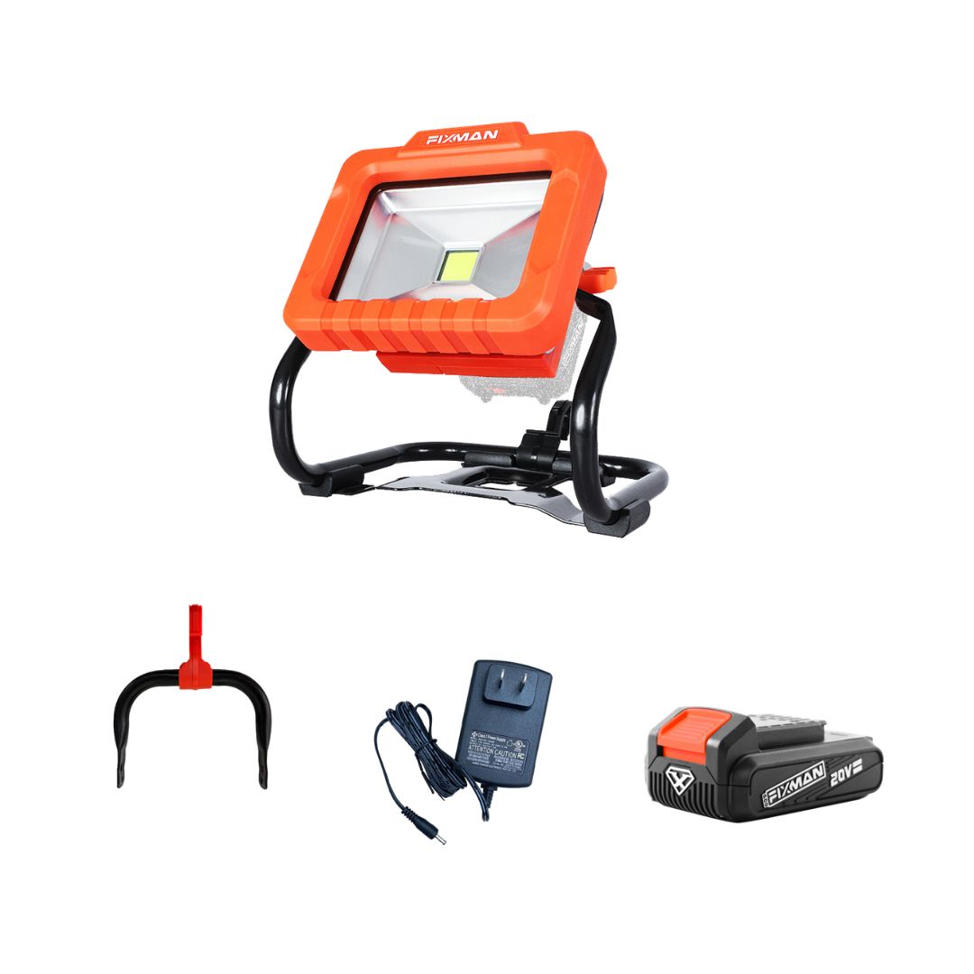 Lámpara de Trabajo Inalámbrica Fixman 20V - Modelo FL116001