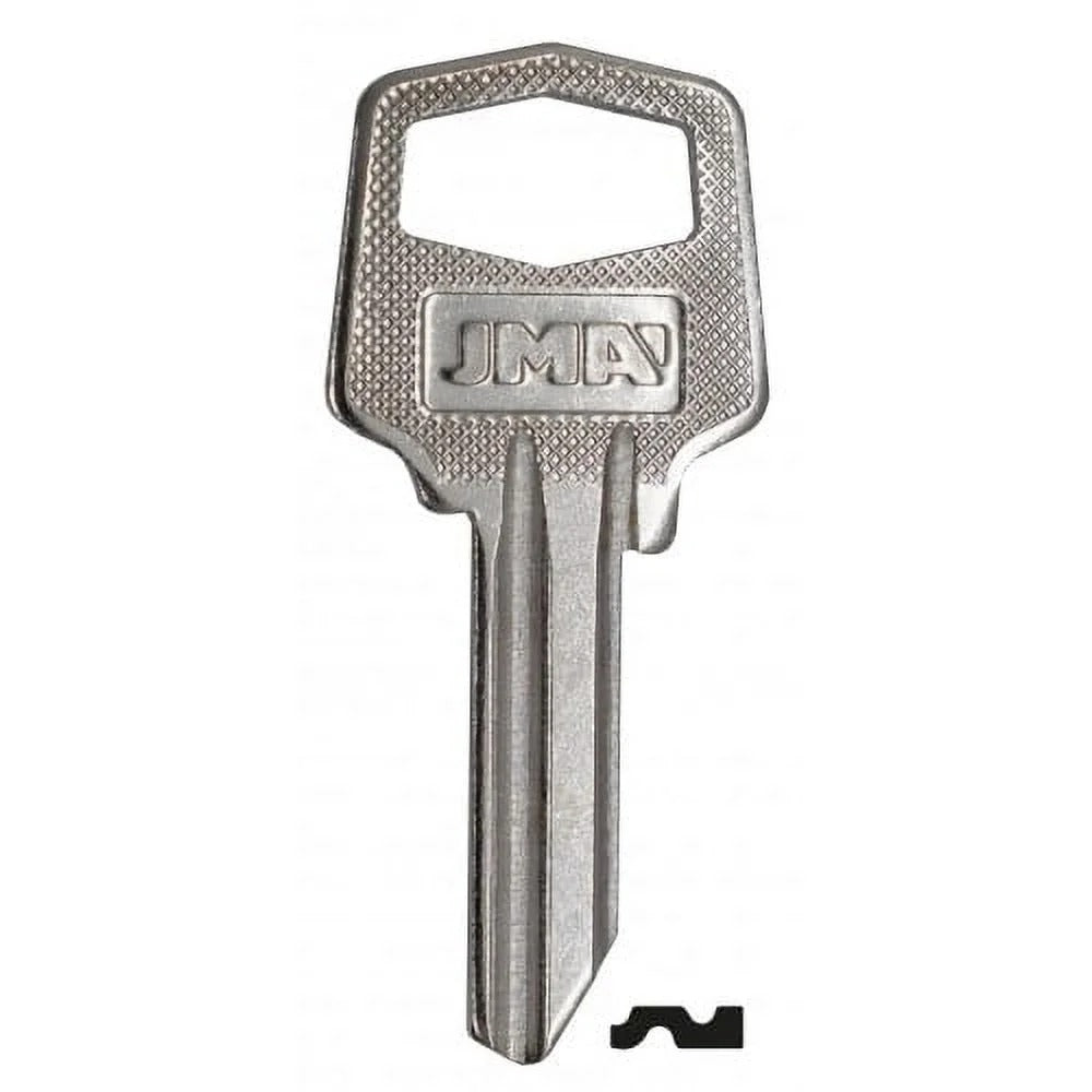 Paquete 10 Piezas Llave Niquelada Residencial FNL-13D