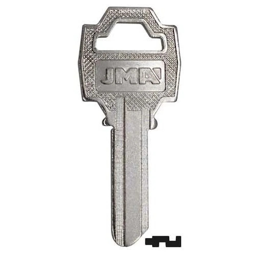 Paquete 10 Piezas Llave Niquelada Residencial FNL-2D