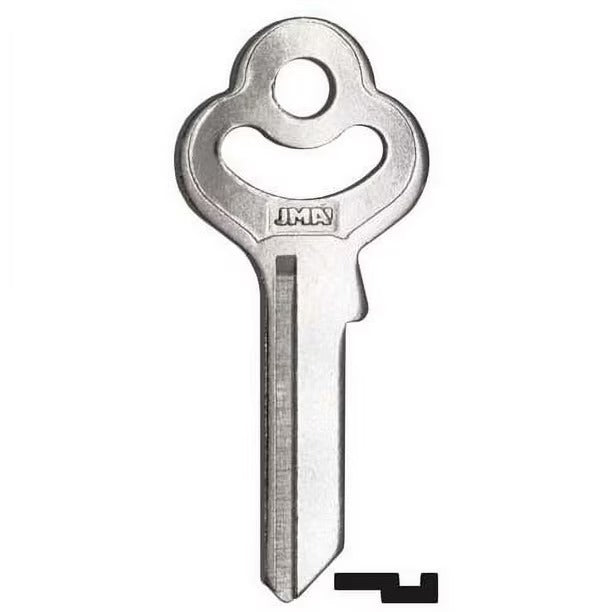 Paquete 10 Piezas Llave Niquelada Residencial GLO-19D