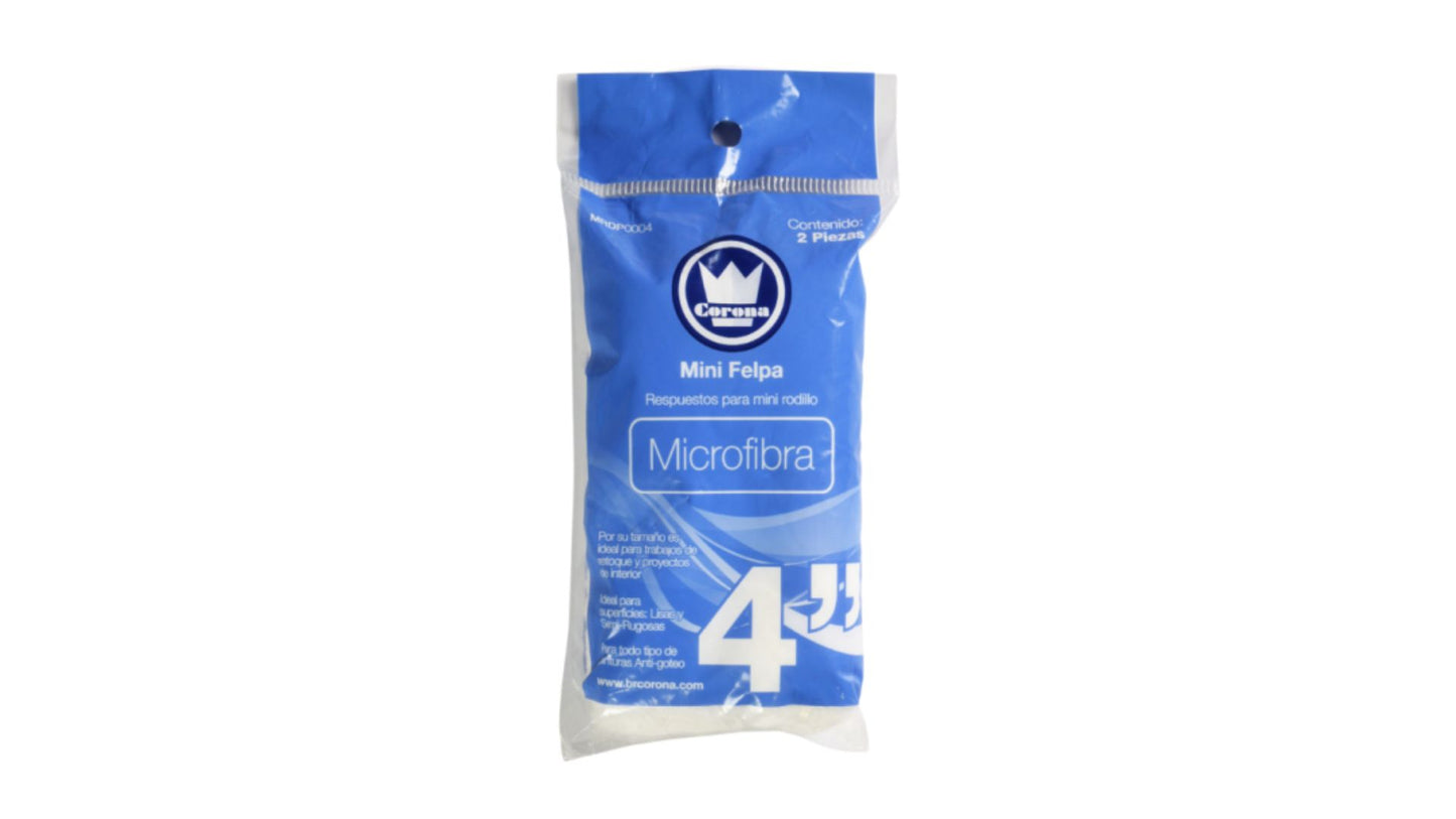 MINI FELPA DE MICROFIBRA 4" DUO PACK