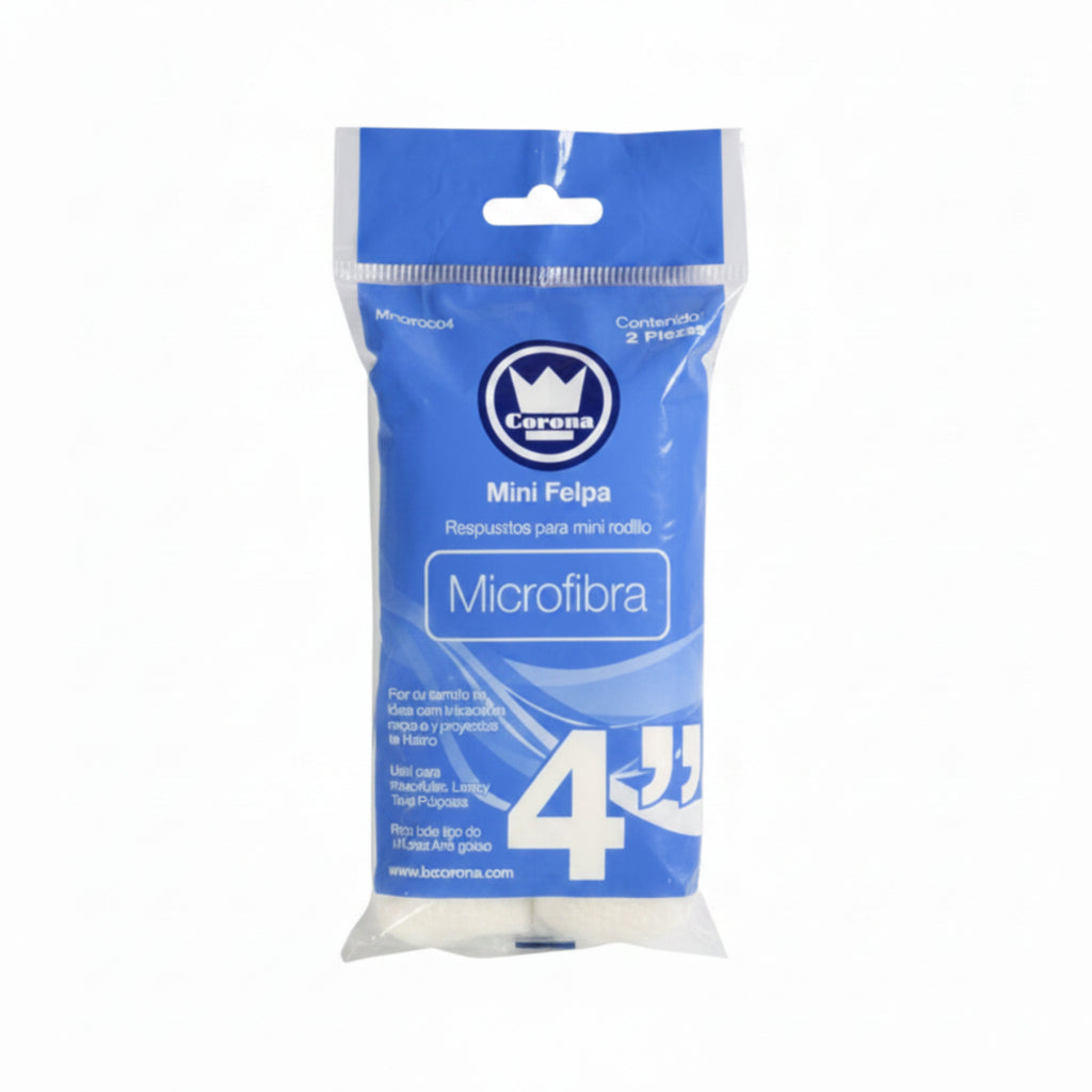 MINI FELPA DE MICROFIBRA 4" DUO PACK