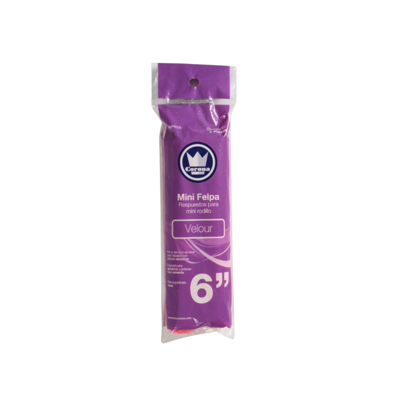 MINI REPUESTO VELOUR 6´´ DUO PACK