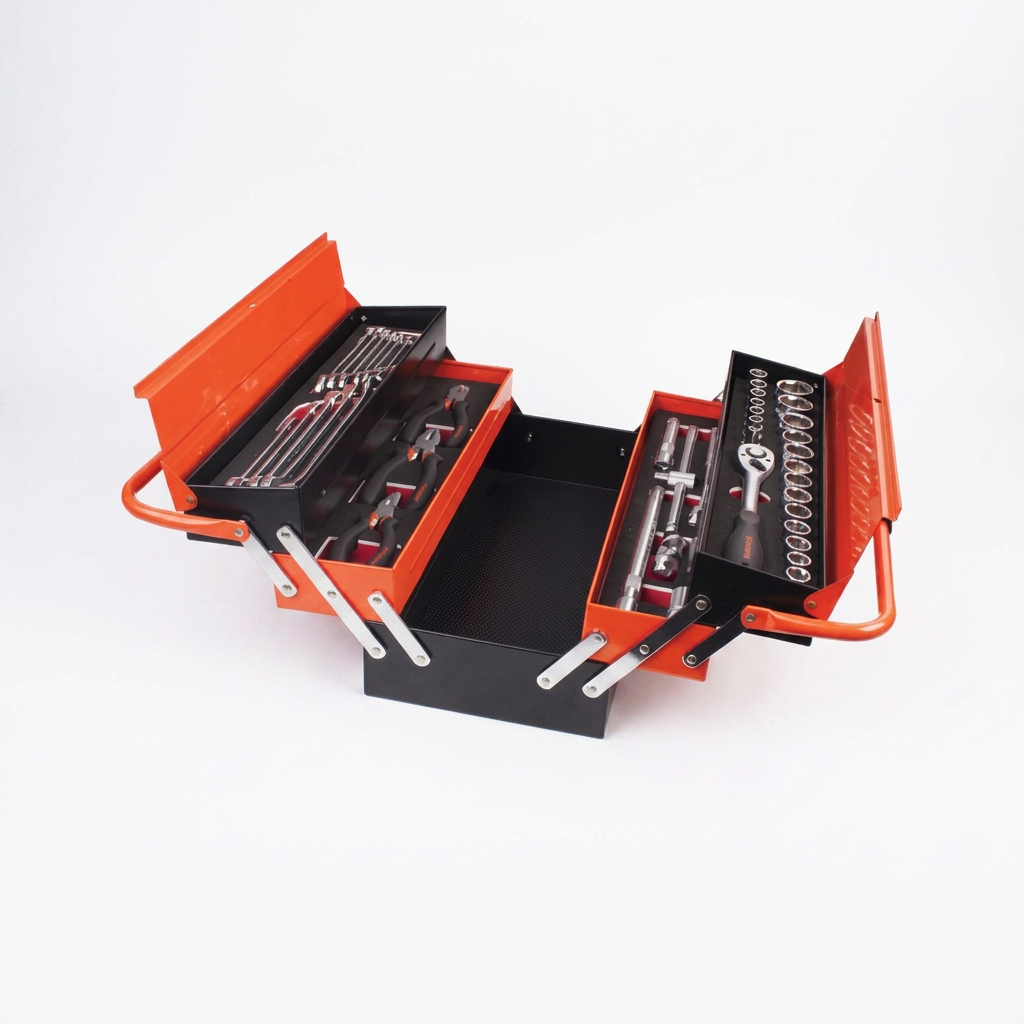 Juego de Herramientas Fixman 42 Piezas - Caja Metálica Profesional