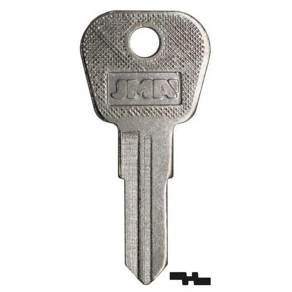 Paquete 10 Piezas Llave Niquelada Residencial PHI-4D