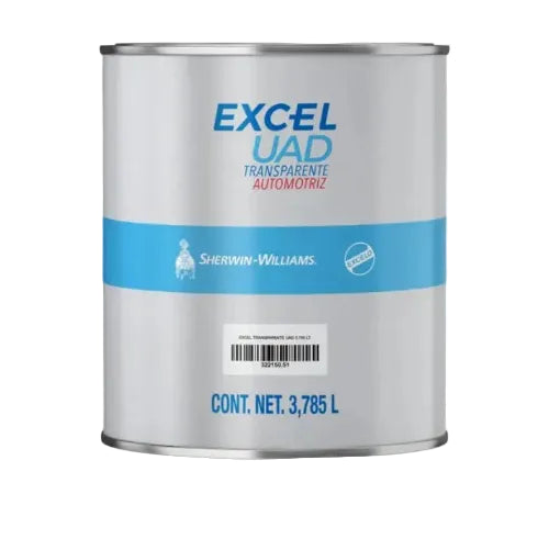 Transparente Automotriz Excel Uad 3.78lt.