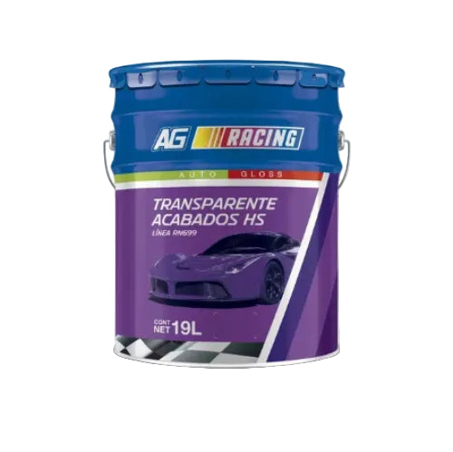 Transparente HS AG Racing Acuario 19 Lt - Acabado Espejo RN69990