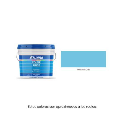Pintura Color Price Acuario 4 Litros.