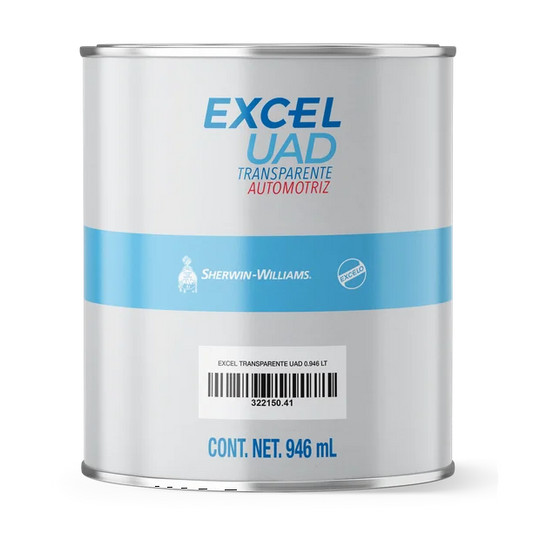 Transparente Automotriz Excel Uad 946ml Sherwin Williams