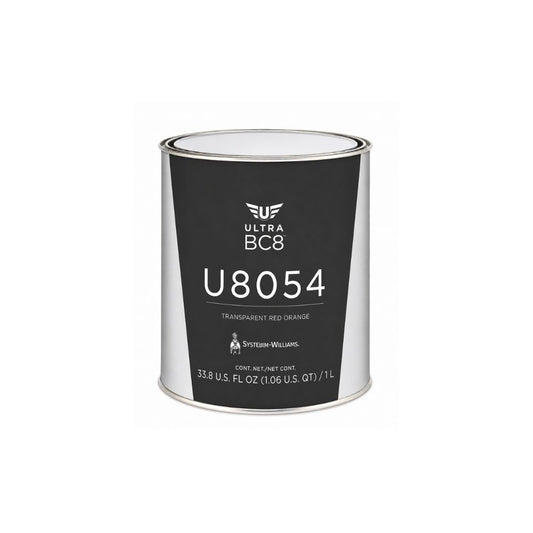 U8054LH TRANSPARENT RED ORANGE.