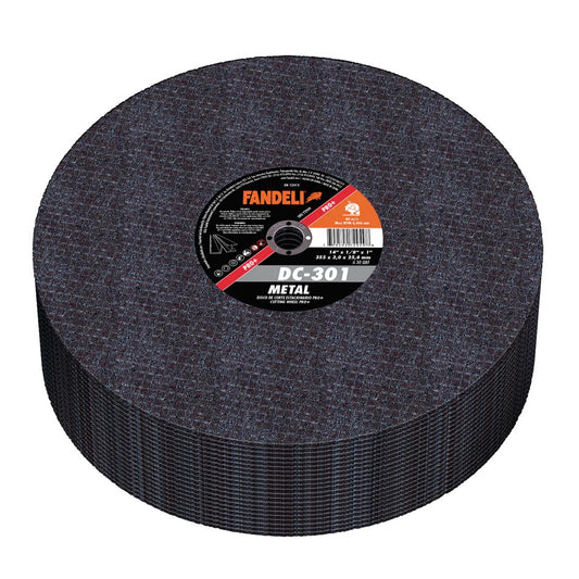 Caja 25 Discos Corte Chop Estacionario Metal 14"  Fandeli
