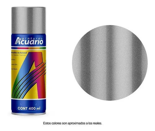 Pintura en aerosol niquelado 400 ml.
