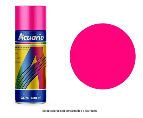 Pintura en aerosol fluorescente 400ml.