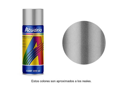 Pintura en aerosol niquelado 400 ml.