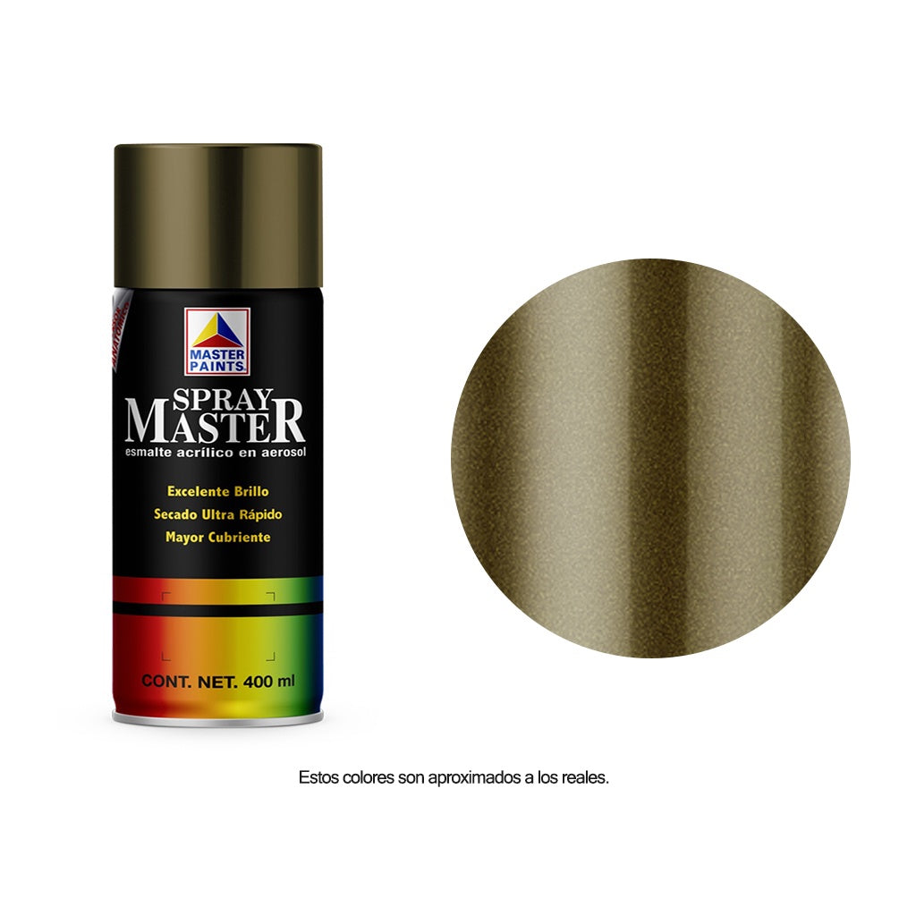 Pintura en Aerosol Master Niquelados 400ml.