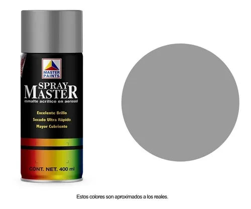 Pintura en Aerosol Master Brillante 400 ml.