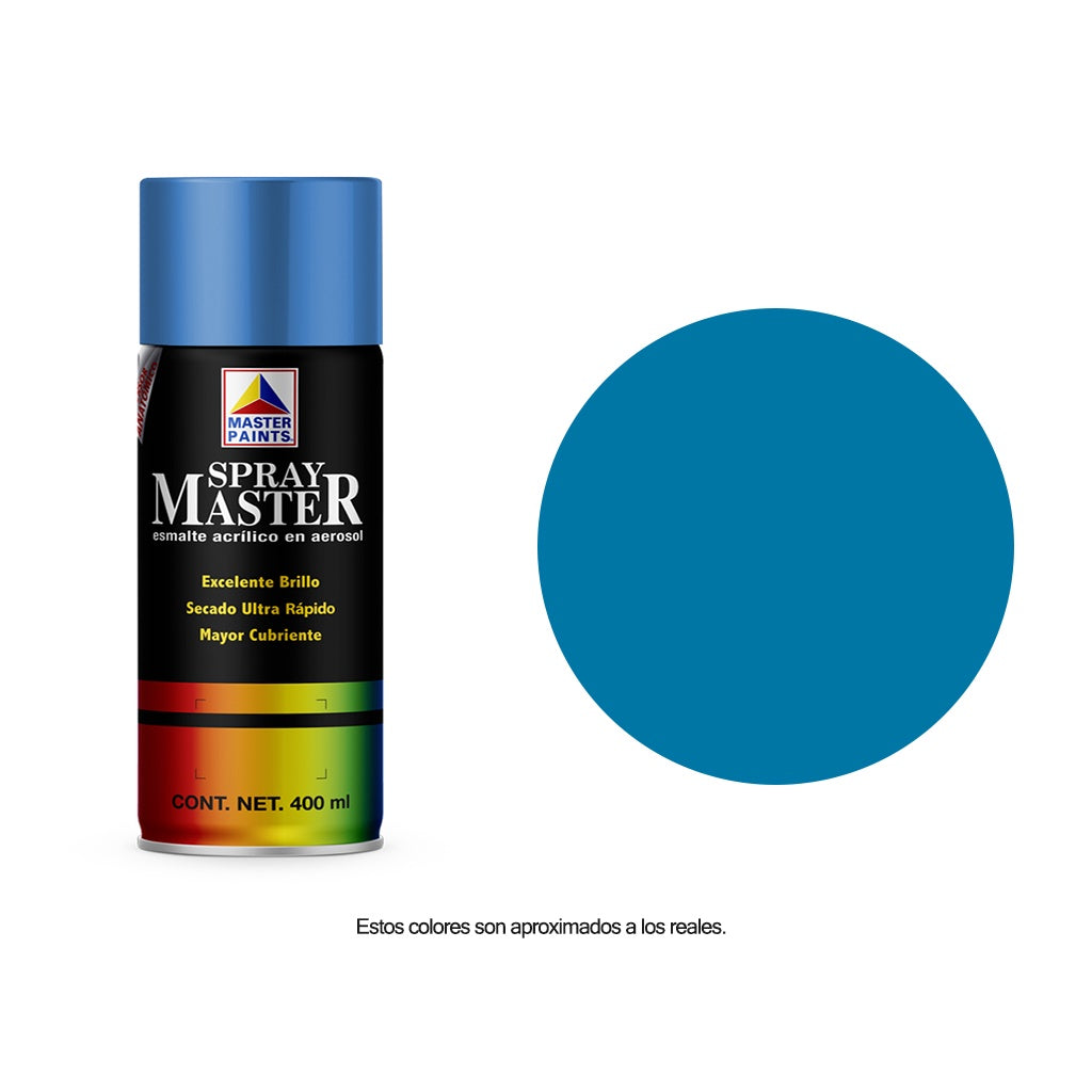 Pintura en Aerosol Master Brillante 400 ml.