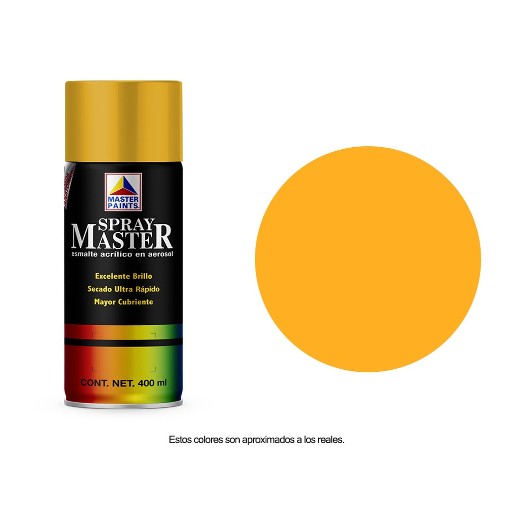 Pintura en Aerosol Master Brillante 400 ml.