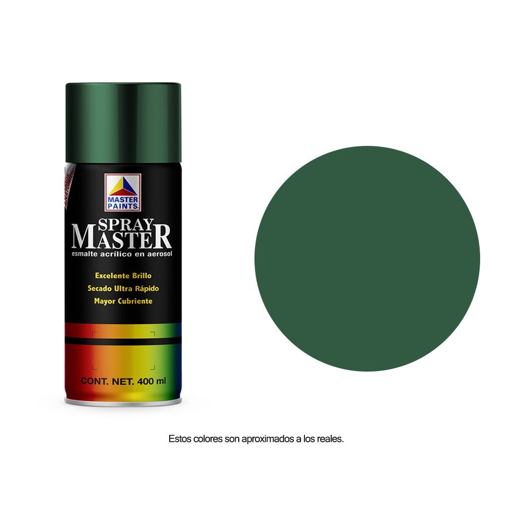Pintura en Aerosol Master Brillante 400 ml.