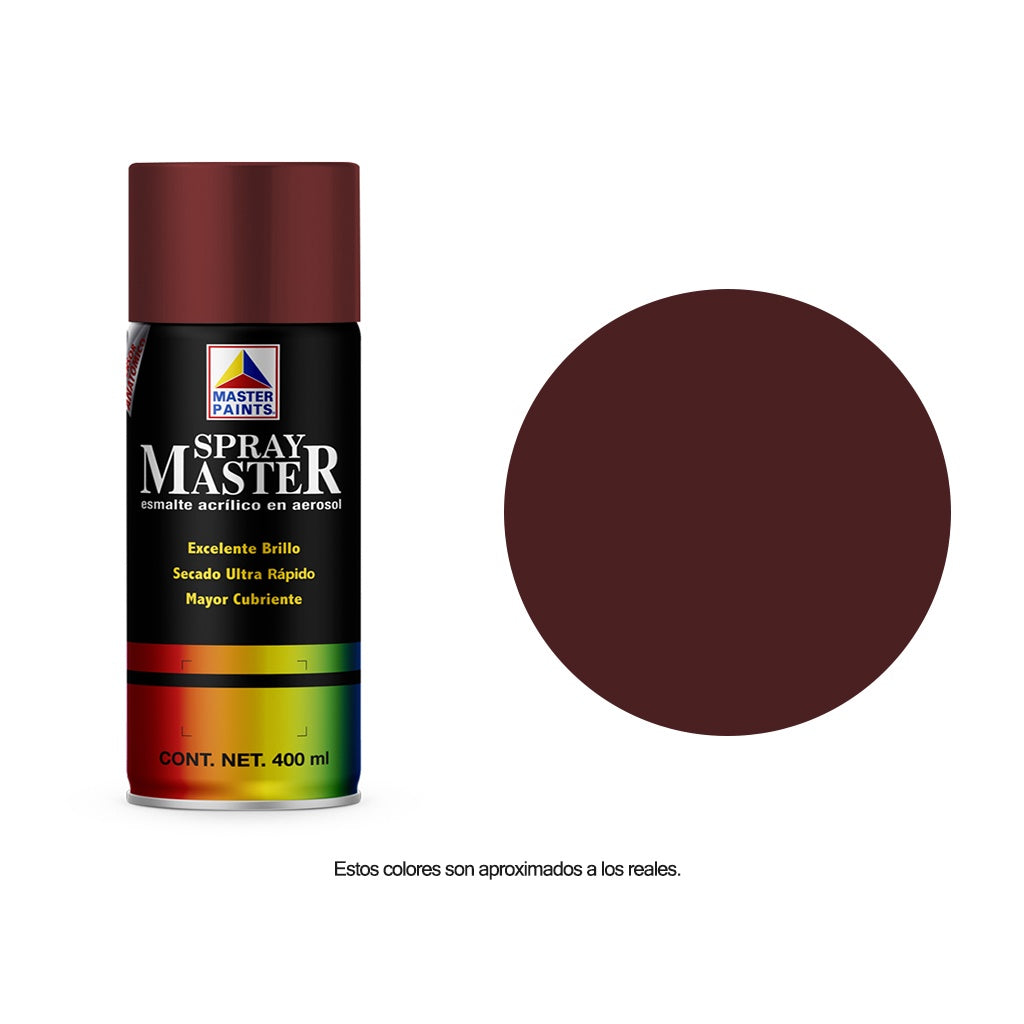 Pintura en Aerosol Master Brillante 400 ml.