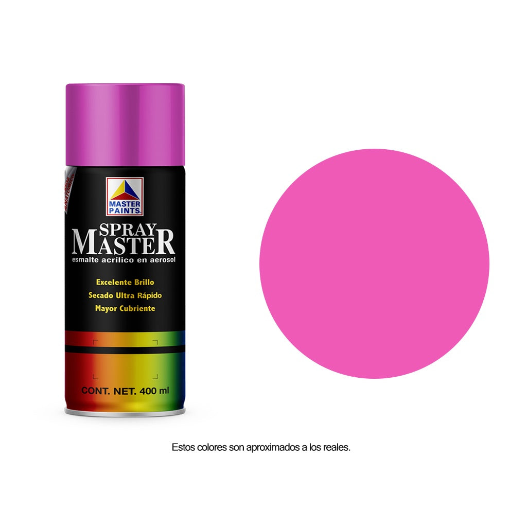 Pintura en Aerosol Master Brillante 400 ml.