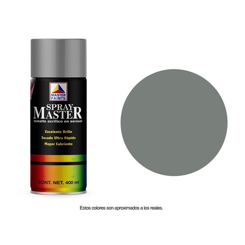 Pintura en Aerosol Master Brillante 400 ml.