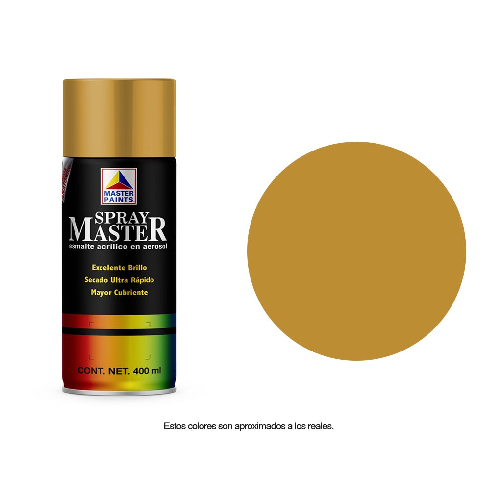 Pintura en Aerosol Master Brillante 400 ml.