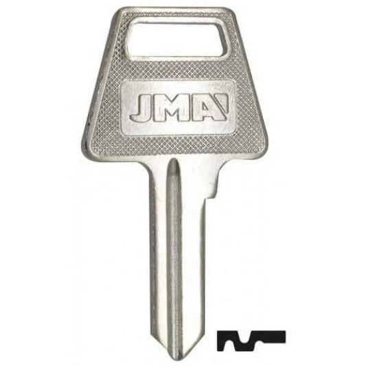 Paquete 10 Piezas Llave Niquelada Residencial AME-2