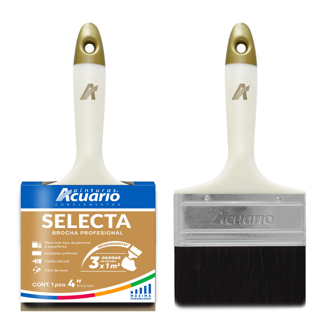 Paquete de 6 Brochas Selecta.