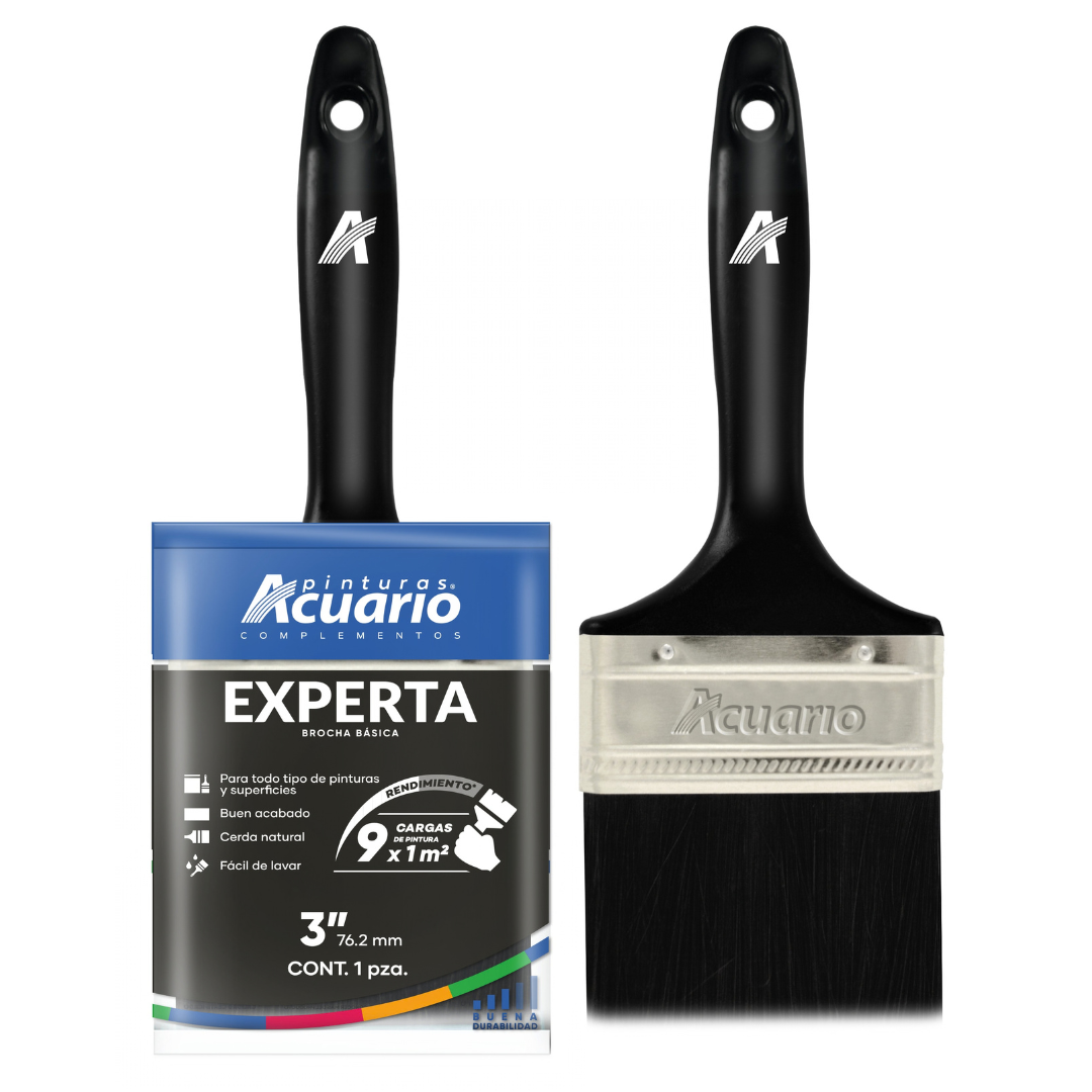 Paquete de 6 Brochas Experta Acuario.