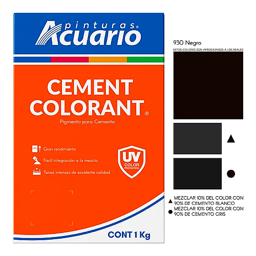 Color para Cemento Acuario 1kg