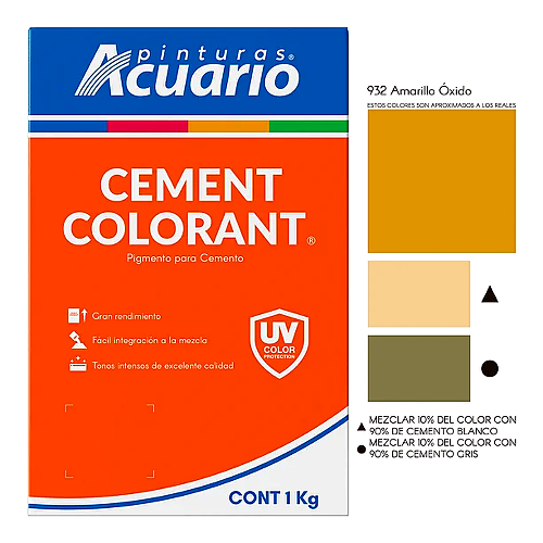 Color para Cemento Acuario 1kg