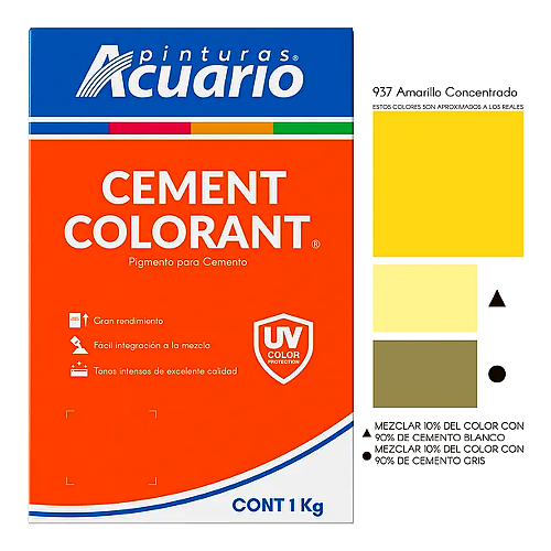 Color para Cemento Acuario 1kg