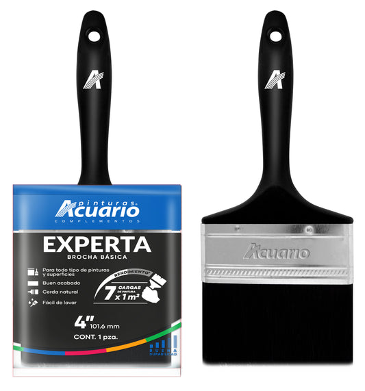 Paquete de 6 Brochas Experta Acuario.