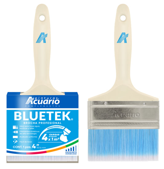Paquete de 6 Brochas Bluetek Acuario.
