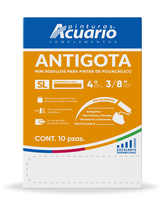 MINI FELPAS DE 4" ANTIGOTA ACUARIO.