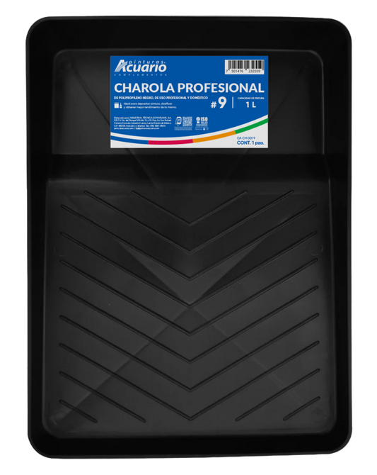 CHAROLA PROFESIONAL 9" ACUARIO.