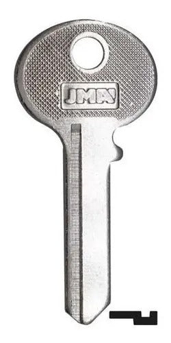 Paquete 10 Piezas Llave Niquelada Residencial COR-41D