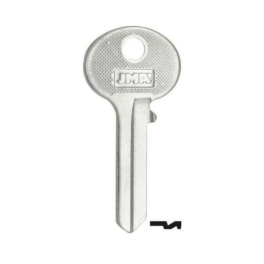 Paquete 10 Piezas Llave Niquelada Residencial COR-42