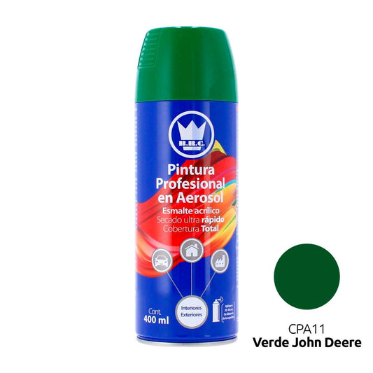 CORONA PINTURA ACRILICA VERDE JOHN DEERE 400 ML